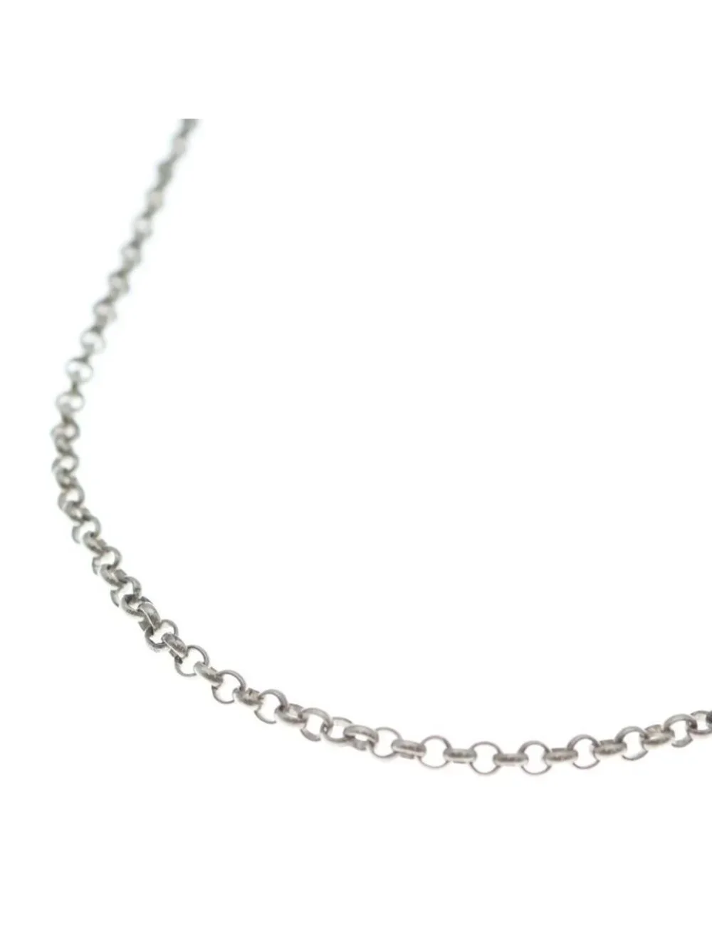 Chrome Hearts Neckchain Roll Chain Necklace Silver